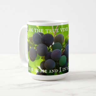 Taza De Café Foto: Evangelio de uvas moradas de John Bible Vers