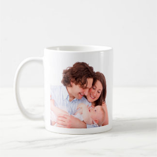 Taza De Café Foto familiar personalizada