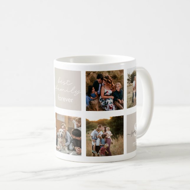 Taza De Café Foto familiar y oferta de café tazón (Anverso derecho)