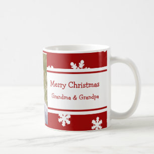 Taza De Café Foto: Feliz Navidad Abuelos Mug