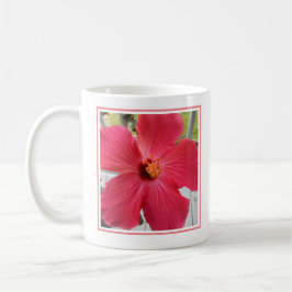 Taza De Café Foto: Hibiscus pink Flower Bible Verse Wife