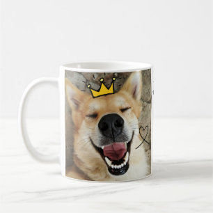 Taza De Café Foto Mascota Personalizada Y Perro De Nombre