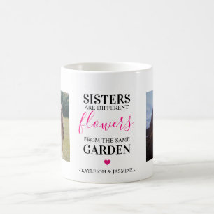 Taza De Café Foto moderna de hermana linda y femenina