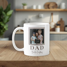 Foto moderna personalizada de papá
