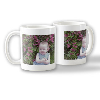 Taza De Café Foto Mug - Abrir y editar para cambiar fotos