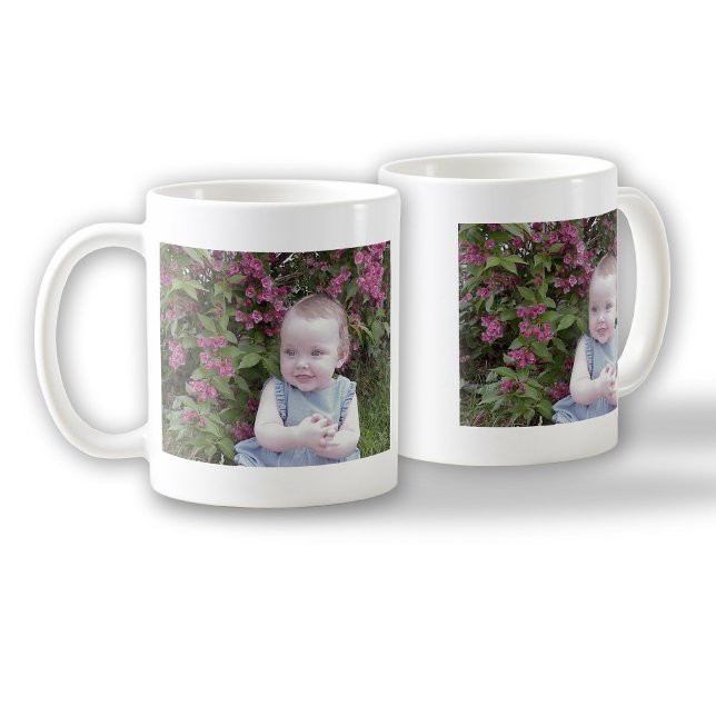Taza De Café Foto Mug - Abrir y editar para cambiar fotos (Custom Photo Mug)