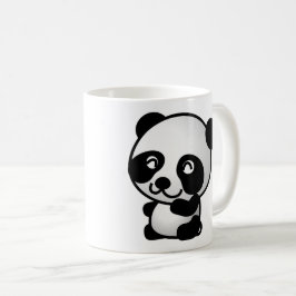 Taza De Café Foto panda , animales . tazón de café