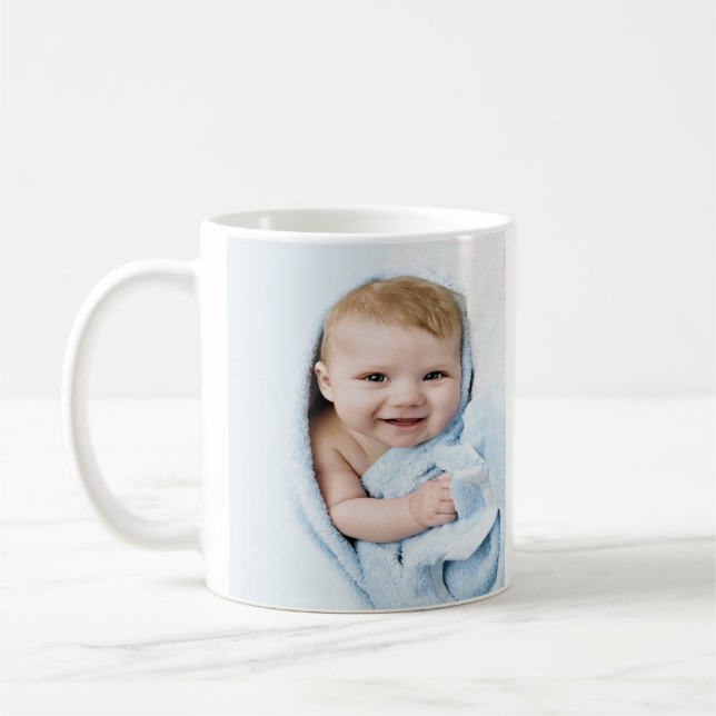 Taza De Café Foto Personalizada (Izquierda)
