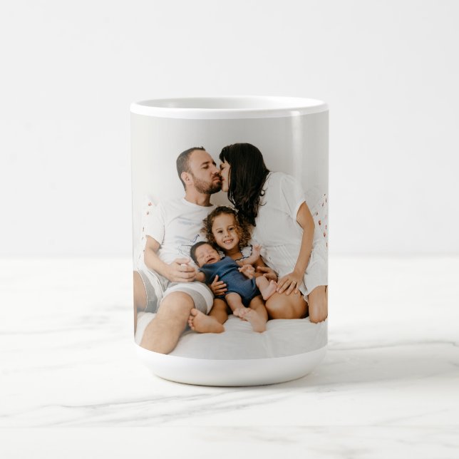 Taza De Café Foto personalizada (Centro)