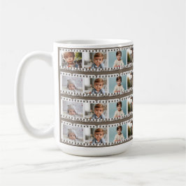 Taza De Café Foto personalizada de 16 familiares y amigos, vint