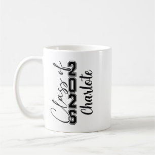 Taza De Café Foto personalizada de graduación de la promoción d