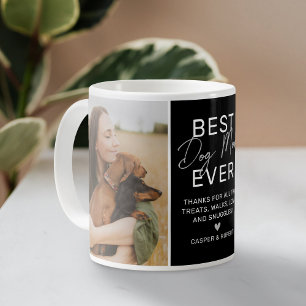 Taza De Café Foto personalizada de “La mejor mamá de perros del