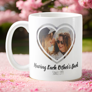 Taza De Café Foto personalizada de los mejores amigos