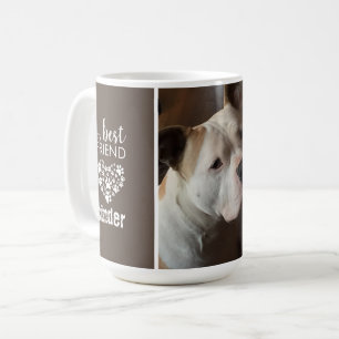 Taza De Café Foto Personalizada de Mascota Amada Perro