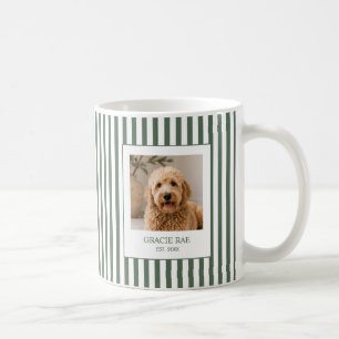 Taza De Café Foto personalizada de mascota clásica