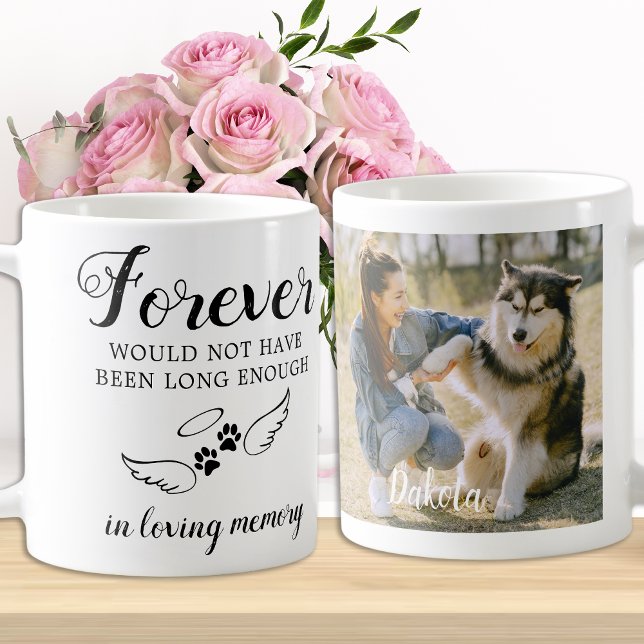 Taza De Café Foto Personalizada De Memorial mascota En Memoria  (Subido por el creador)