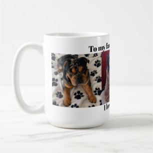 TAZA DE CAFÉ FOTO PERSONALIZADA DE PAPÁ PERRO