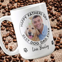 Foto personalizada del Mascota Dog Dad Feliz Día d