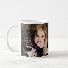 Taza De Café Foto personalizada doble cara