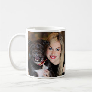 Taza De Café Foto personalizada doble cara 