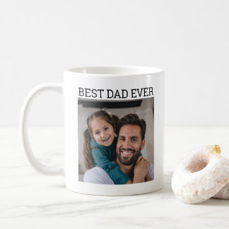 Taza De Café Foto personalizada Mejor papá del mundo 