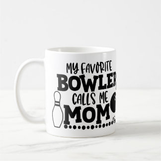 Taza De Café Foto Personalizada Mi Favorito Jugador de Bolos Me