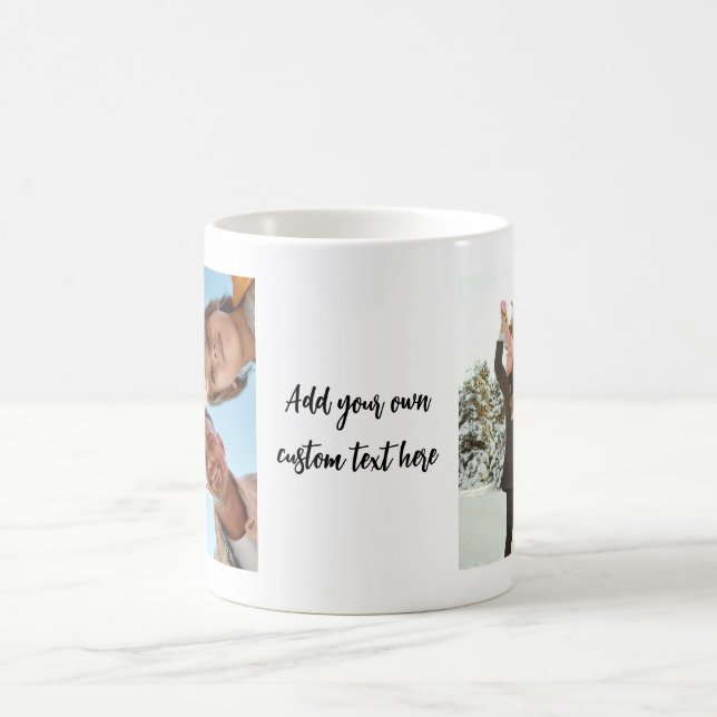 Taza De Café Foto personalizada moderna 2 (Centro)