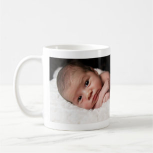 Taza De Café Foto personalizada personalizada Nacimiento de beb