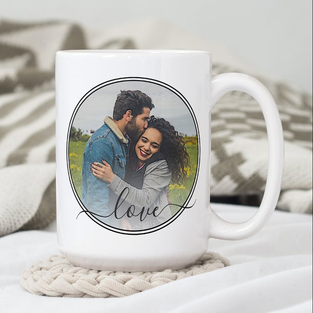 Taza De Café Foto personalizada personalizado Cita simple de am (Subido por el creador)