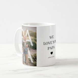 Taza De Café Foto personalizada PhotoPop Papa