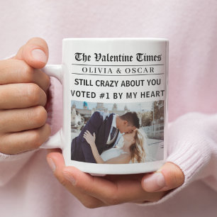 Taza De Café Foto personalizada – Regalo personalizado de “Tiem