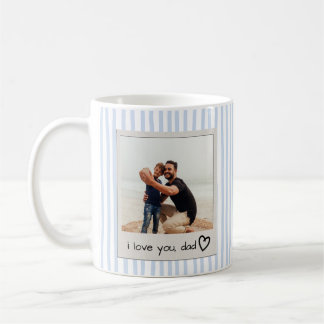 Taza De Café Foto personalizada "Te quiero papá"