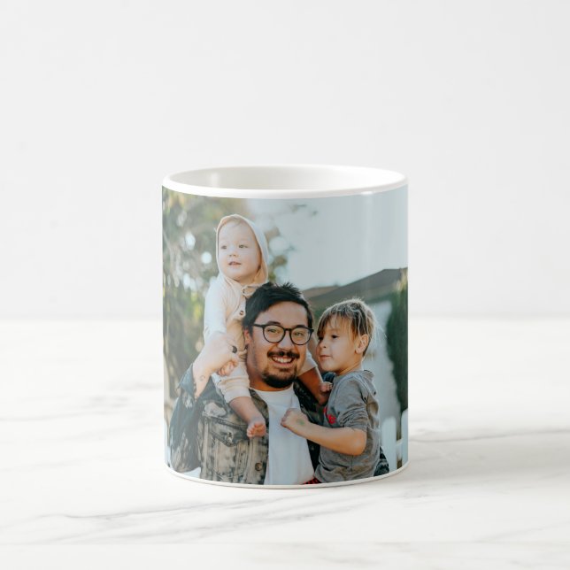 Taza De Café Foto personalizado (Centro)
