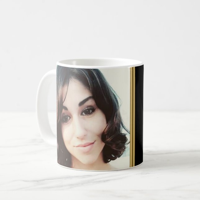 Taza De Café Foto personalizado (Anverso izquierdo)