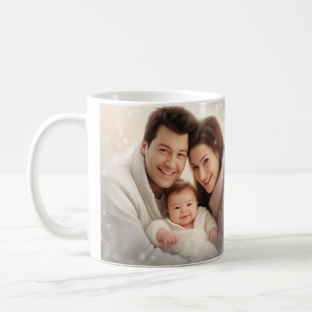 Taza De Café Foto personalizado (Añadir su propia foto y/o text (Izquierda)