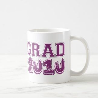 Taza De Café Foto personalizado de graduación en clase púrpura 