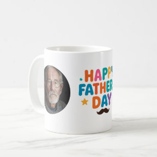 Taza De Café Foto personalizado Feliz Día del Padre Mug