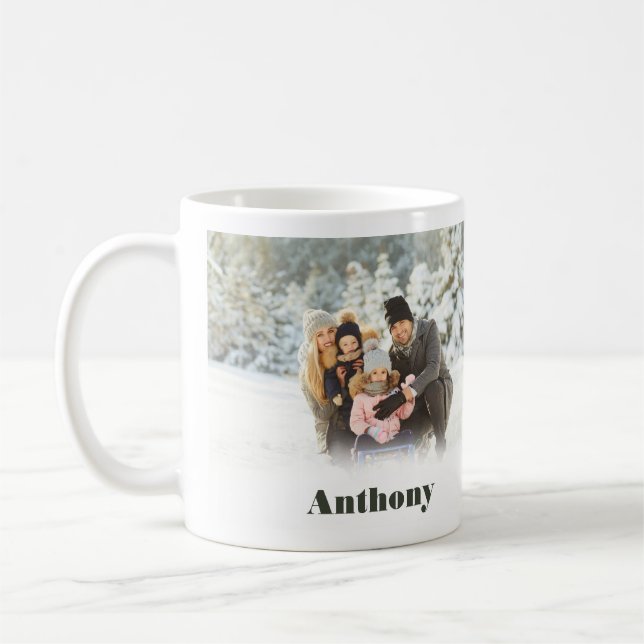 Taza De Café Foto Personalizado personalizada de dos caras Café (Izquierda)