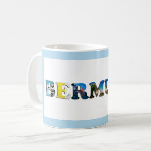 Taza De Café Foto tropical del viaje de la playa de Bermudas
