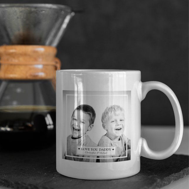 Taza De Café Foto y mensaje personalizados (Subido por el creador)