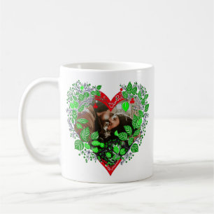 Taza De Café Foto y nombres personalizados   Nuestra Primera Na