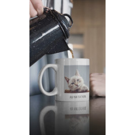 Taza De Café Foto y texto Mascota personalizados