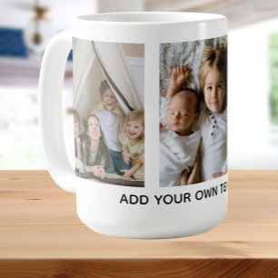 Taza De Café Foto y texto personalizados 3