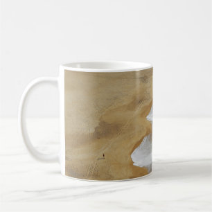 TAZA DE CAFÉ FOTOGRAFÍA AÉREA DE OLAS MARINAS