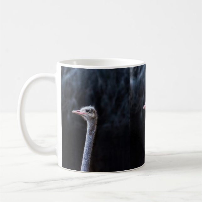 Taza De Café Fotografía de avestruz (Izquierda)