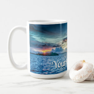 Taza De Café Fotografía de Bora Bora Ocean View