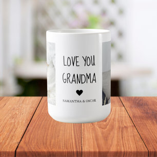 Taza De Café Fotografía de colección moderna Ama a tu abuela Me