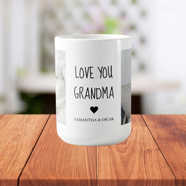 Taza De Café Fotografía de colección moderna Ama a tu abuela Me (Subido por el creador)