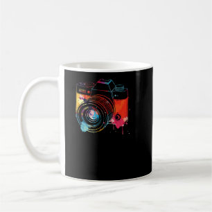 Taza De Café Fotografía de fotógrafo de cámara acuarela
