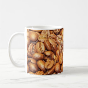 Taza De Café Fotografía de habas de café